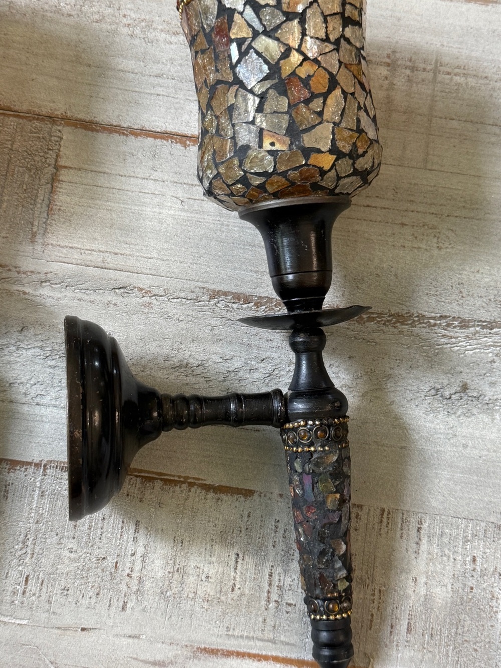 PartyLite Global Fusion Mosaic Candle
Wall Sconces - Set of 2 - Picture 3 of 9